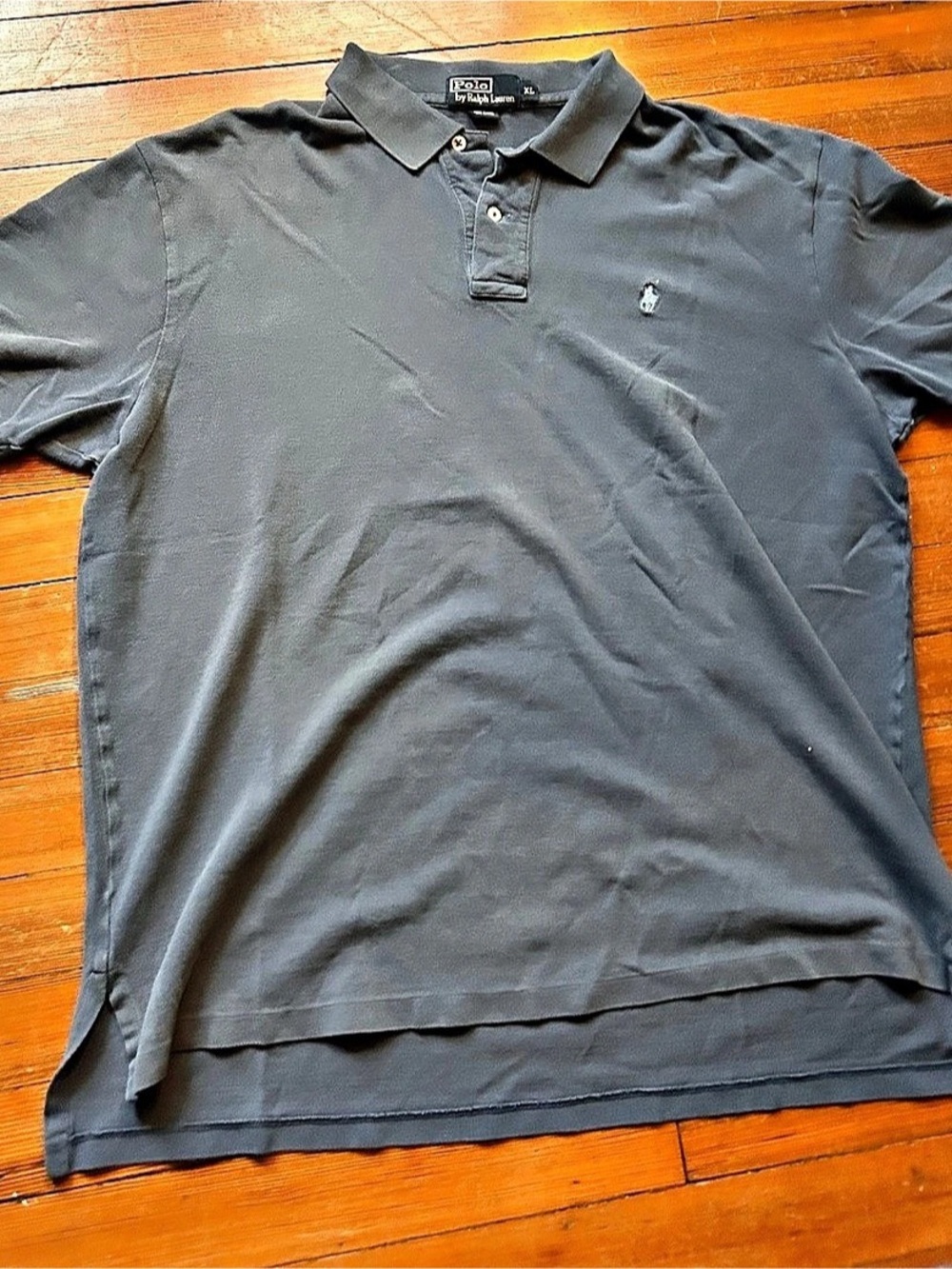 Vintage Polo by Ralph Lauren Polo Shirt in Black XL